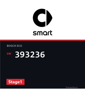 Smart ForTwo 393236 Stage1 tuning file