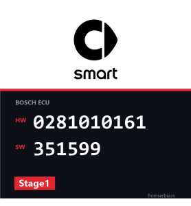 Smart CDI 0281010161 351599 Stage1 tuning file