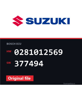 Suzuki Vitara 0281012569 377494 original ECU file