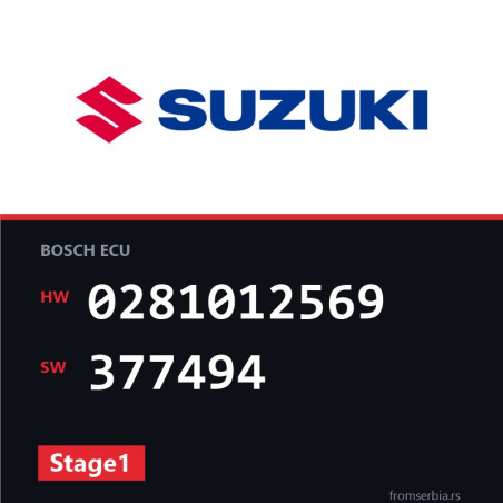 Suzuki Vitara 0281012569 377494 Stage1 tuning file