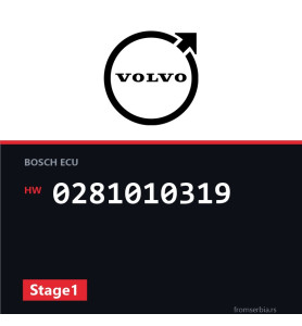 Volvo S60 0281010319 Stage1 tuning file