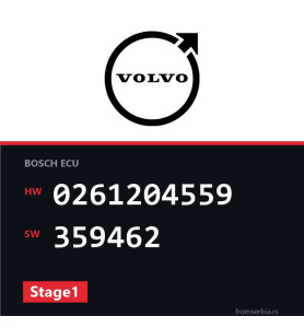 Volvo S60 0261204559 359462 Stage1 tuning file