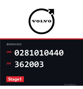 Volvo V40 0281010440 362003 Stage1 tuning file
