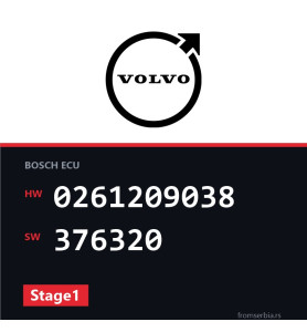 Volvo V50 0261209038 376320 Stage1 tuning file