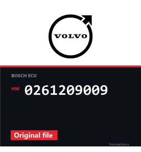 Volvo V70 0261209009 original ECU file