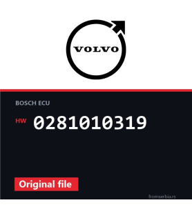 Volvo S60 0281010319 original ECU file