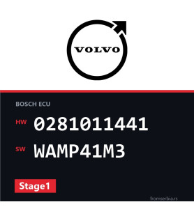 Volvo S60 0281011441 WAMP41M3 Stage1 tuning file