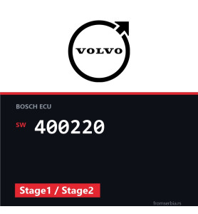 Volvo X70 400220 Stage1 / Stage2 tuning file
