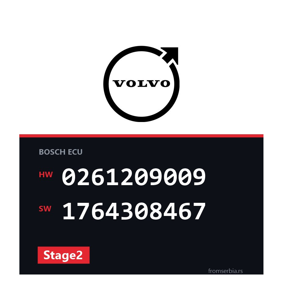 Volvo C70 0261209009 1764308467 Stage2 tuning file