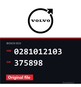 Volvo XC90 0281012103 375898 original ECU file