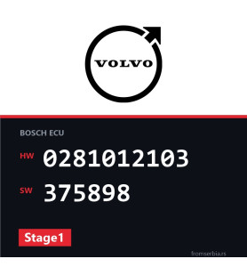 Volvo XC90 0281012103 375898 Stage1 tuning file