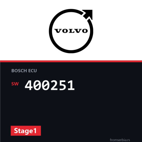 Volvo XC70 400251 Stage1 tuning file