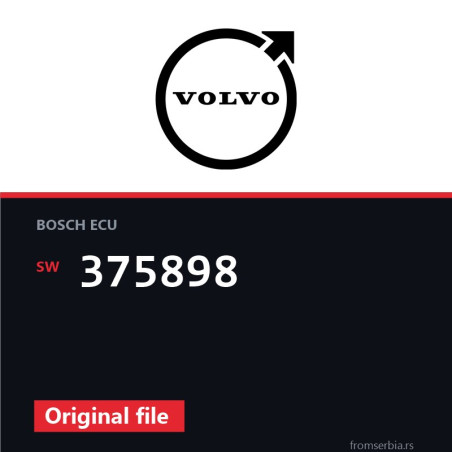 Volvo XC90 375898 original ECU file