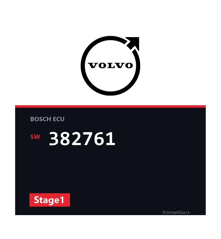 Volvo C30 382761 Stage1 tuning file