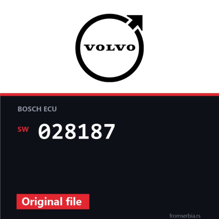 Volvo FM13 028187 original ECU file