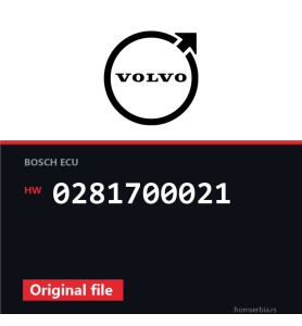Volvo FM13 0281700021 original ECU file