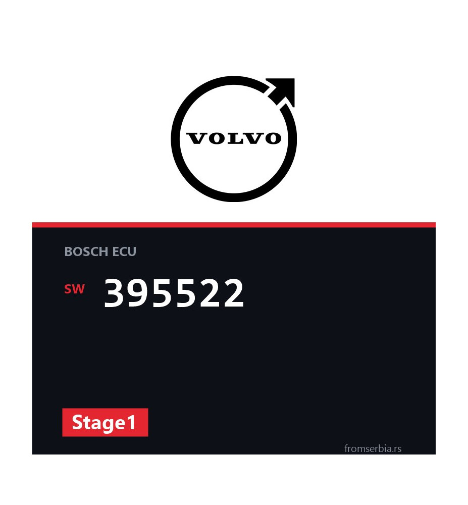 Volvo S60 395522 Stage1 tuning file