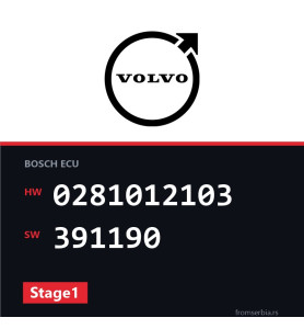 Volvo V50 0281012103 391190 Stage1 tuning file