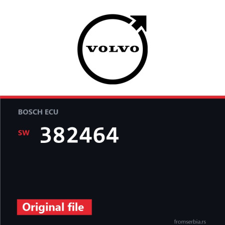 Volvo V50 382464 original ECU file