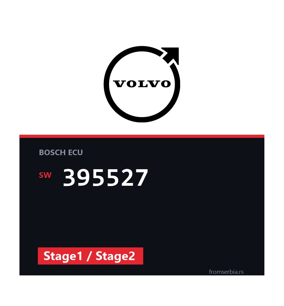 Volvo X70 395527 Stage1 / Stage2 tuning file