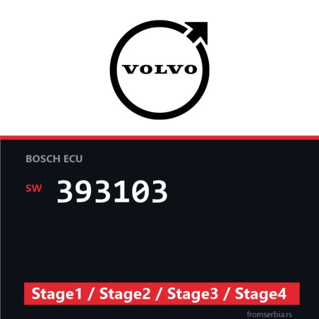 Volvo XC70 393103 Stage1 / Stage2 / Stage3 / Stage4 tuning file