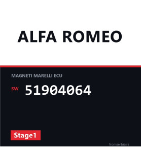 Alfa Romeo Mito 51904064 Stage1 tuning file