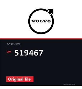 Volvo XC60 519467 original ECU file