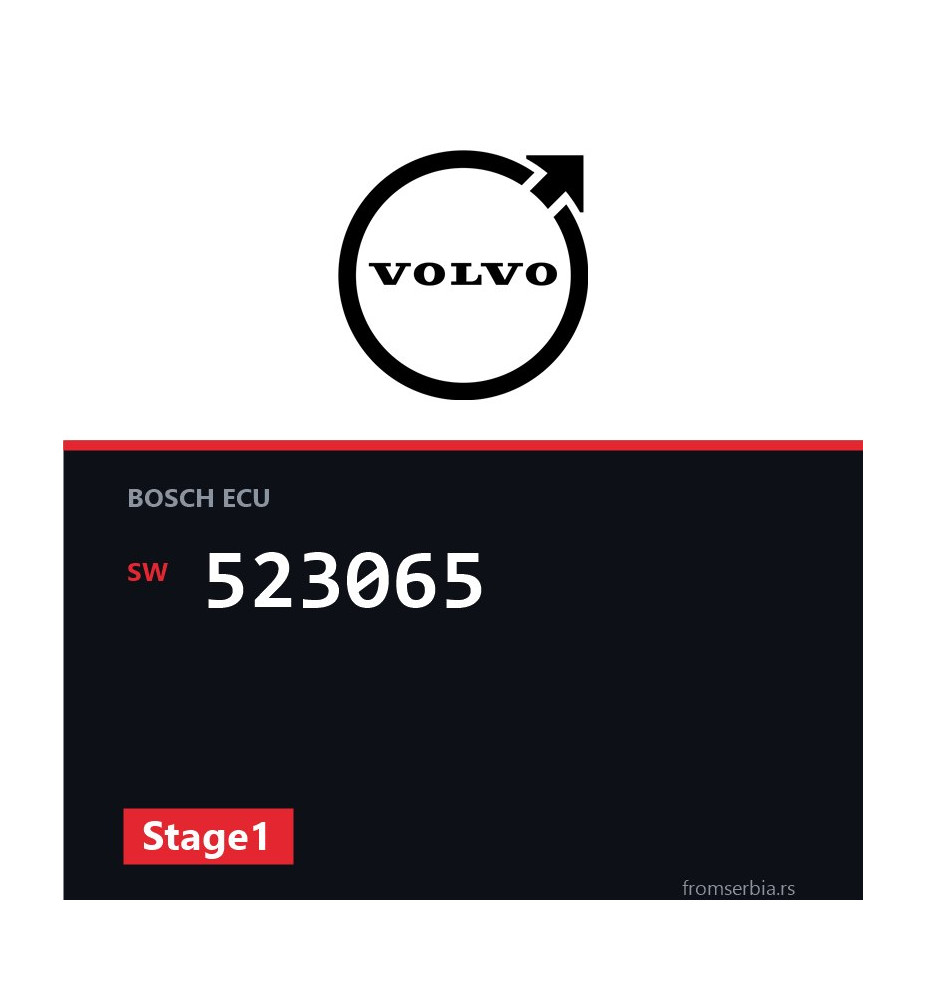 Volvo V70 523065 Stage1 tuning file