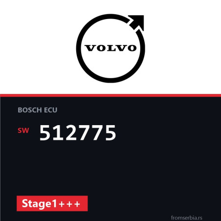 Volvo V70 512775 Stage1+++ tuning file