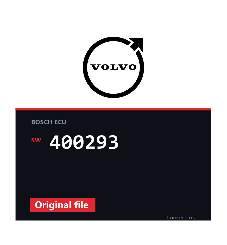 Volvo XC60 400293 original ECU file