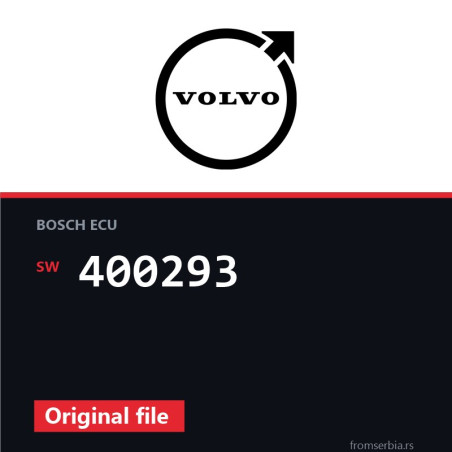 Volvo XC60 400293 original ECU file