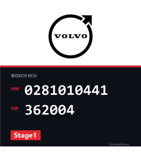 Volvo V40 0281010441 362004 Stage1 tuning file