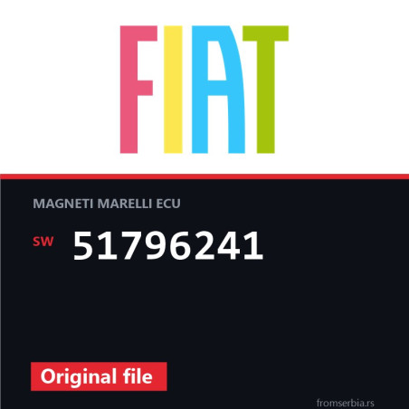 Fiat Grande 51796241 original ECU file