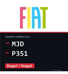 Fiat Punto MJD P351 Stage1 / Stage2 tuning file