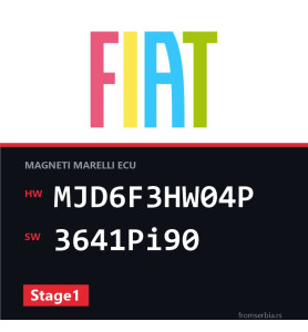 Fiat Grande MJD6F3HW04P 3641Pi90 Stage1 tuning file
