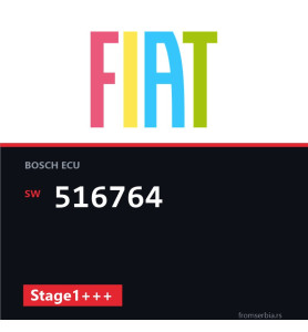 Fiat 2.0 516764 Stage1+++ tuning file