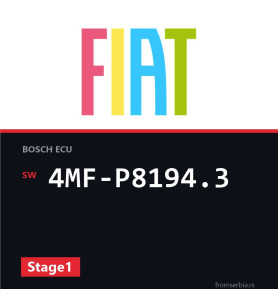 Fiat Coupe 4MF-P8194.3 Stage1 tuning file