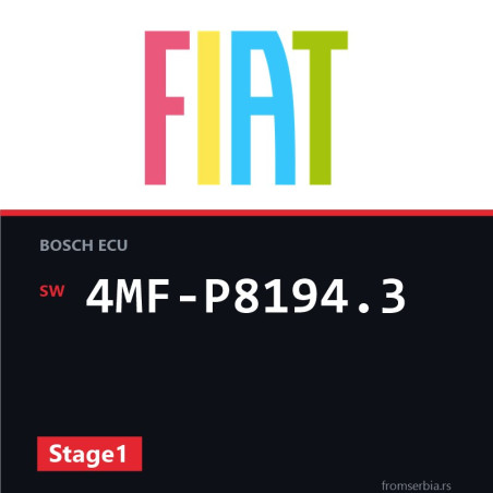 Fiat Coupe 4MF-P8194.3 Stage1 tuning file