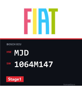 Fiat Idea MJD 1064M147 Stage1 tuning file