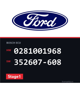 Ford Galaxy 0281001968 352607-608 Stage1 tuning file