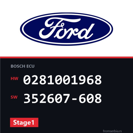 Ford Galaxy 0281001968 352607-608 Stage1 tuning file