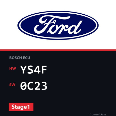 Ford Focus YS4F 0C23 Stage1 tuning file