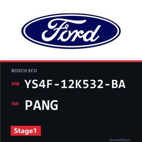 Ford Focus YS4F-12K532-BA PANG Stage1 tuning file