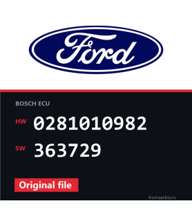 Ford Galaxy 0281010982 363729 original ECU file