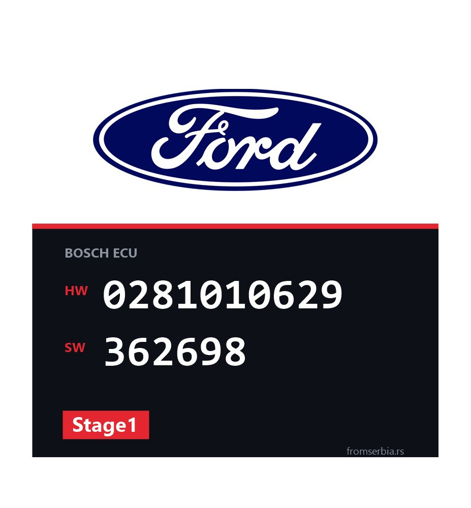 Ford Galaxy 0281010629 362698 Stage1 tuning file