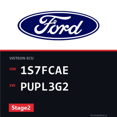 Ford Mondeo 1S7FCAE PUPL3G2 Stage2 tuning file