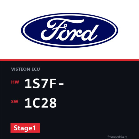 Ford Mondeo 1S7F- 1C28 Stage1 tuning file