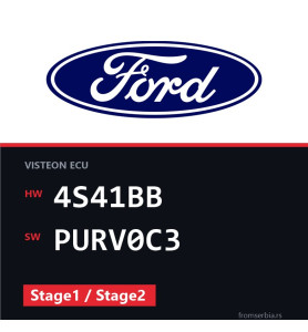 Ford Transit 4S41BB PURV0C3 Stage1 / Stage2 tuning file