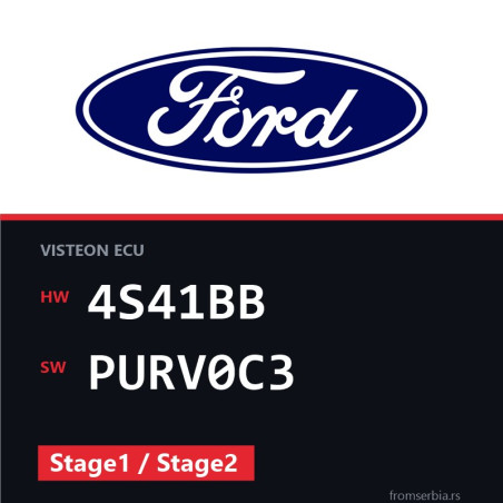 Ford Transit 4S41BB PURV0C3 Stage1 / Stage2 tuning file
