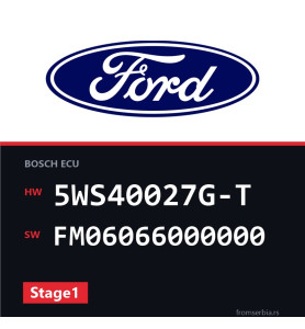 Ford Fiesta 5WS40027G-T FM06066000000 Stage1 tuning file